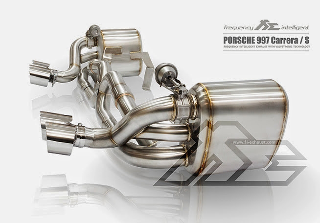 Fi-Exhaust Fi可變閥門排氣 保時(shí)捷Porsche 997 Carrera/S