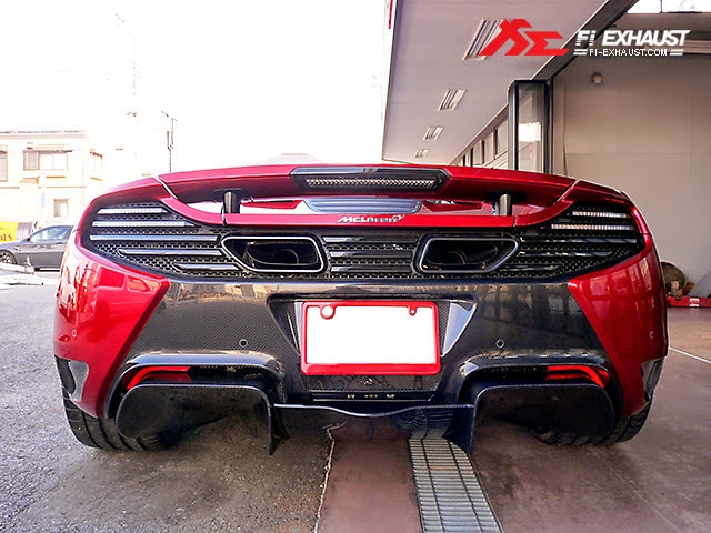 Fi-Exhaust Fi可變閥門排氣 邁凱輪McLaren MP4-12C
