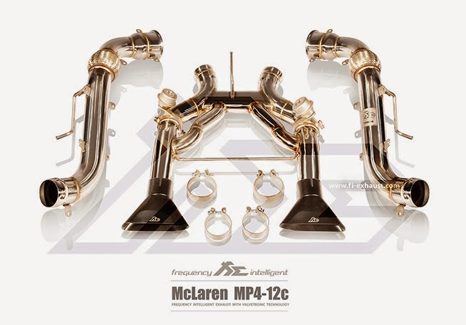 Fi-Exhaust Fi可變閥門排氣 邁凱輪McLaren MP4-12C