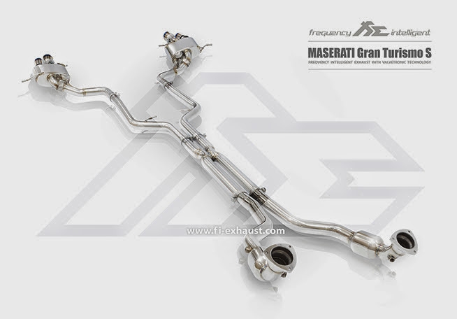 Fi-Exhaust Fi可變閥門排氣 瑪莎拉蒂M(fèi)aserati Gran Turismo S