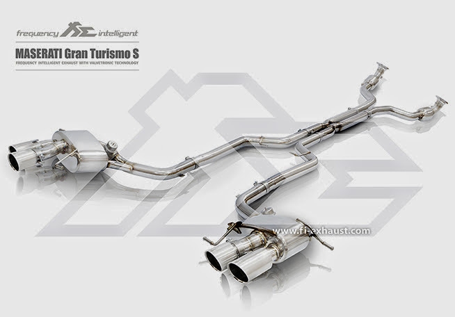 Fi-Exhaust Fi可變閥門排氣 瑪莎拉蒂M(fèi)aserati Gran Turismo S