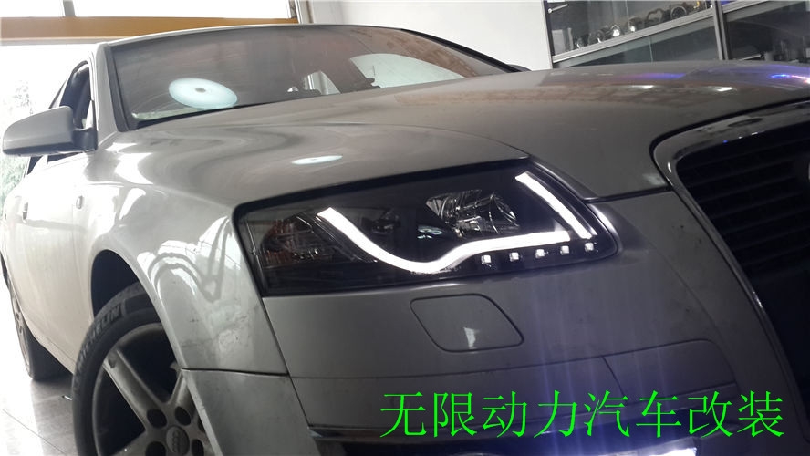 濰坊改燈，奧迪A6大燈總成改裝