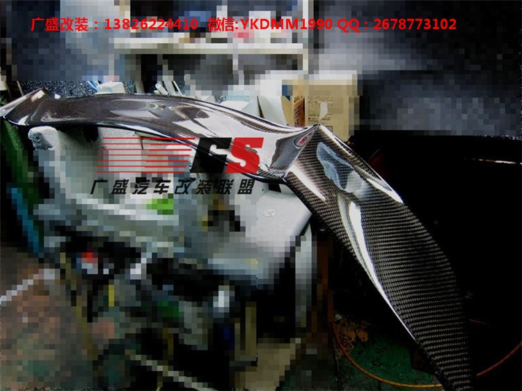 寶馬Z4 E89改裝ROWEN碳纖維大包圍尾翼排氣管前唇后唇小包圍輪轂