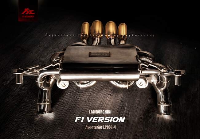 Fi-Exhaust Fi可變閥門排氣 蘭博基尼LP700 Ultimate F1 Version