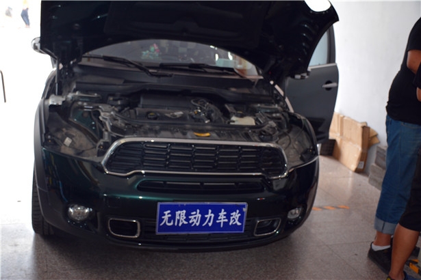 寶馬mini改燈，海拉五雙光透鏡，歐司朗安定器