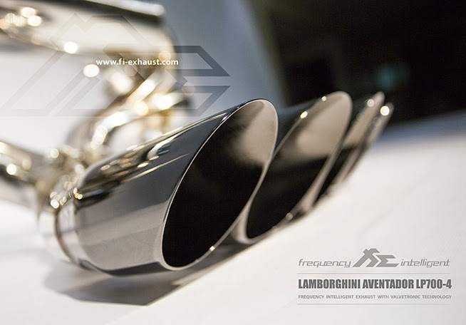 Fi-Exhaust Fi可變閥門排氣蘭博Lamborghini Aventador LP700/720