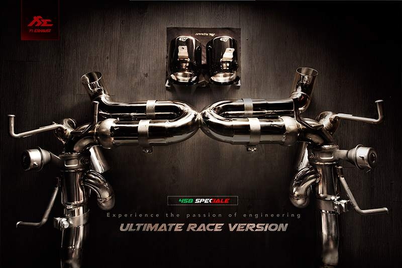 Fi-Exhaust Fi可變閥門排氣 法拉利458 Speciale Ultimate Race