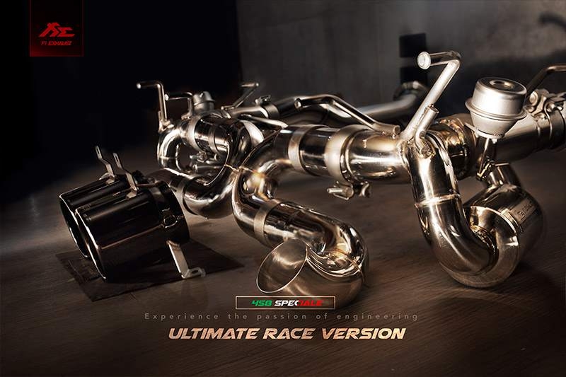 Fi-Exhaust Fi可變閥門排氣 法拉利458 Speciale Ultimate Race