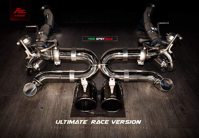 Fi-Exhaust Fi可變閥門排氣 法拉利458 Speciale Ultimate Race