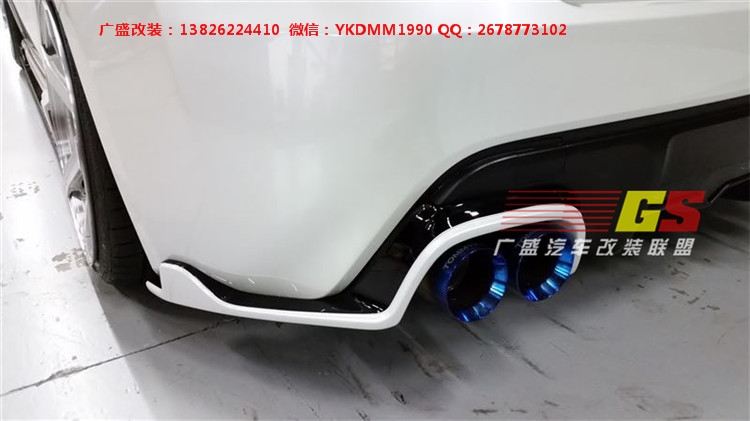 豐田GT86改裝碳纖維后唇后擾流前唇小包圍尾翼ROWEN款包圍葉子板