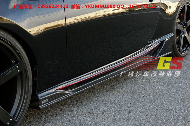 豐田GT86改裝碳纖維后唇后擾流前唇小包圍尾翼ROWEN款包圍葉子板