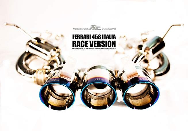 Fi-Exhaust Fi可變閥門排氣 法拉利 458 Italia Spider Race Ver