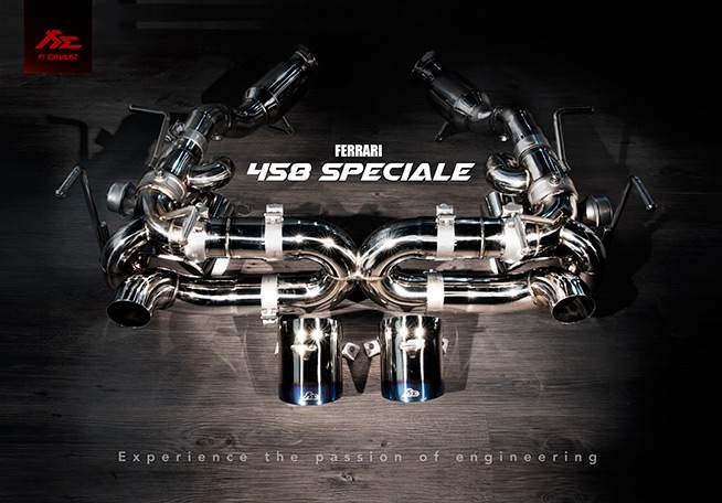 Fi-Exhaust Fi可變閥門排氣 法拉利Ferrari 458 Speciale EVO Ver