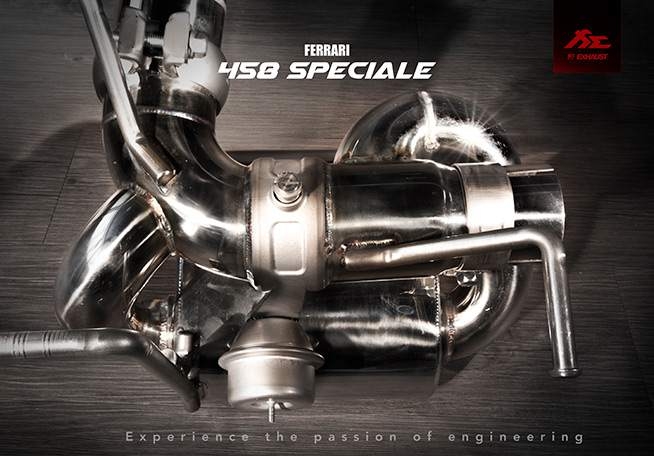 Fi-Exhaust Fi可變閥門排氣 法拉利Ferrari 458 Speciale EVO Ver