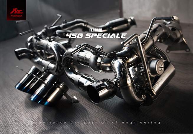 Fi-Exhaust Fi可變閥門排氣 法拉利Ferrari 458 Speciale EVO Ver