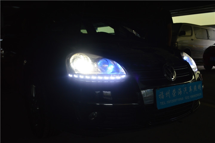 福州改日行燈 福州大燈速騰車燈升級(jí)小糸安定歐司朗氙氣燈 福州榮海汽車照明