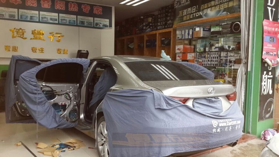 中山汽車音響改裝中山億豐行.高音倒模的樂趣——雷克薩斯IS250汽車音響改裝