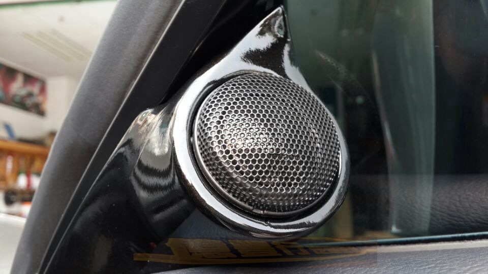 中山汽車音響改裝中山億豐行.高音倒模的樂趣——雷克薩斯IS250汽車音響改裝