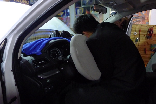 【長沙城市樂酷】新車改音響長沙本田新CRV汽車音響改裝升級德國彩虹汽車音響!