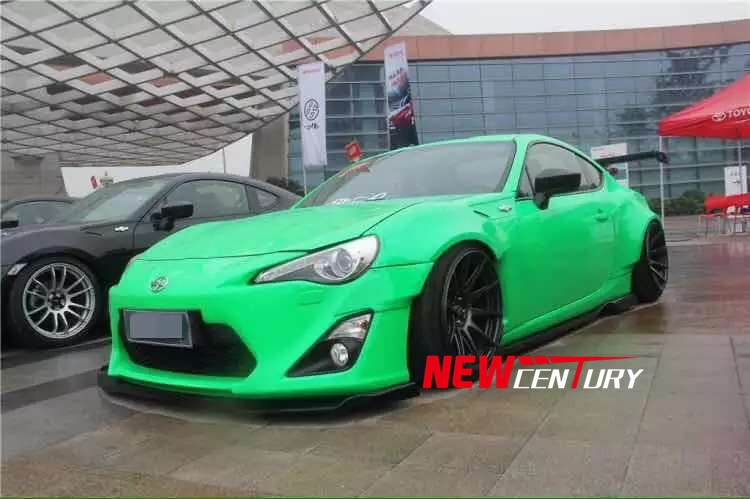 豐田GT86改裝寬體1代大包圍碳纖維寬體尾翼前唇后包圍