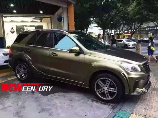 奔馳新款ML改裝寬體大包圍M改裝wald大包圍前杠后杠窄體包圍
