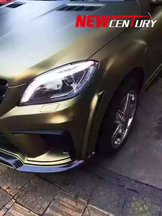 奔馳新款ML改裝寬體大包圍M改裝wald大包圍前杠后杠窄體包圍