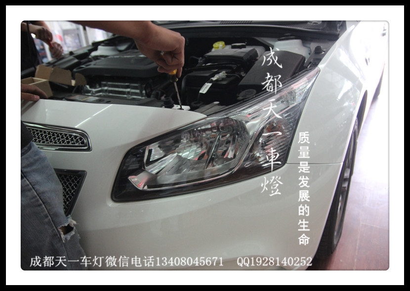 成都雪佛蘭新科魯茲改車(chē)燈|成都科魯茲車(chē)燈改裝氙氣燈