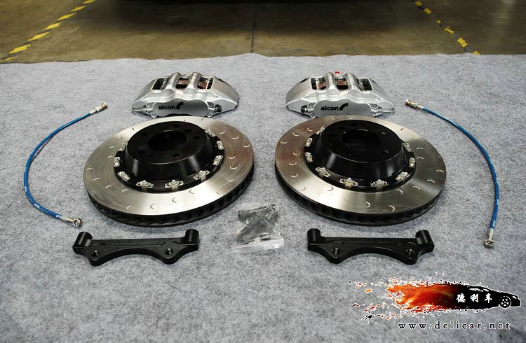 大連改裝寶馬328i Brembo剎車換裝alcon剎車德利車