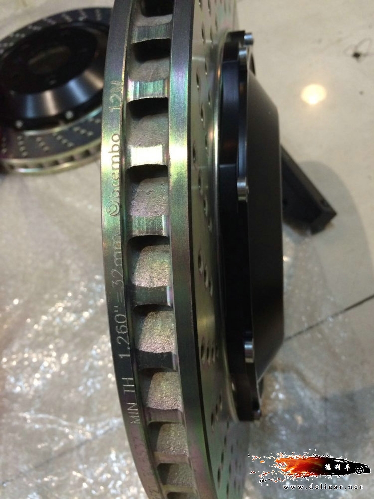 大連改裝寶馬GT5改brembo GT剎車德利車