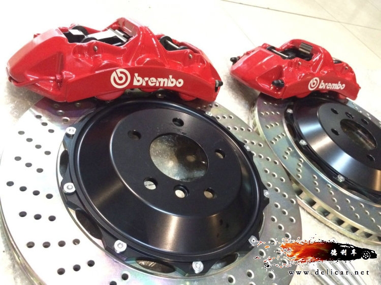 大連改裝寶馬GT5改brembo GT剎車德利車