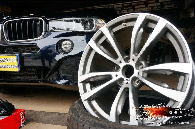 大連改裝寶馬X5改brembo GT剎車德利車