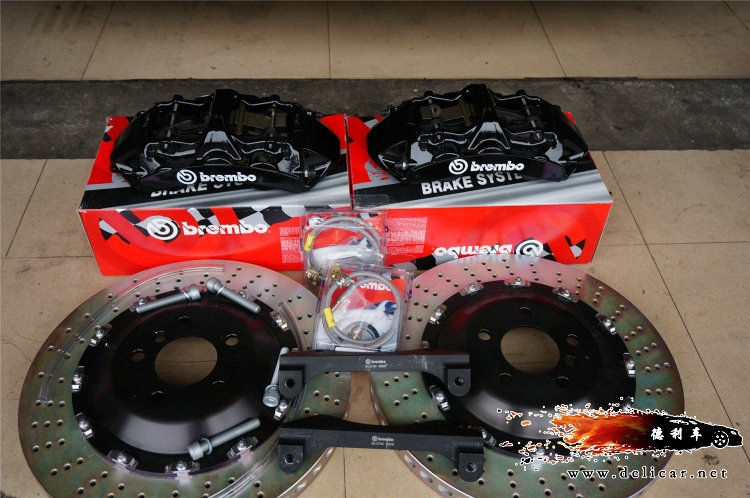 大連改裝寶馬X5改brembo GT剎車德利車