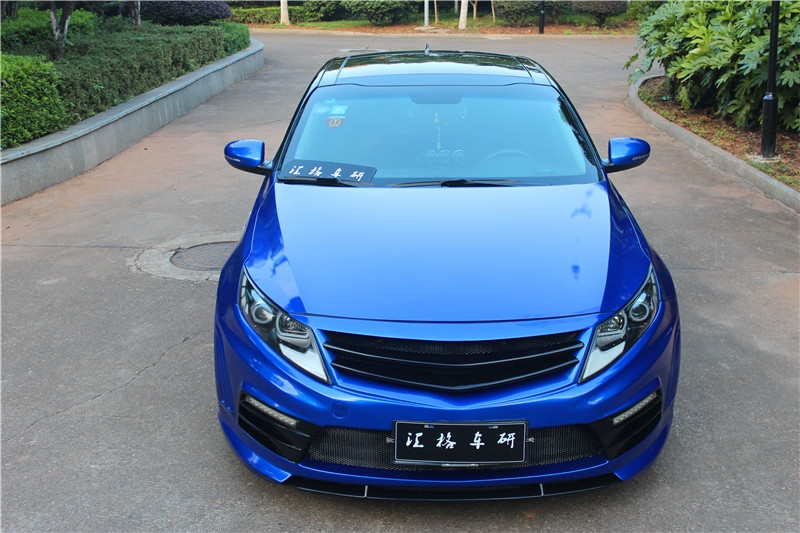 長沙3M1080改色膜 K5換裝3M1080極光藍改色膜 美國原裝進口