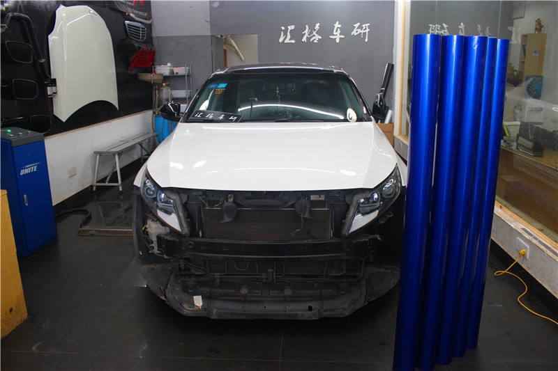 長沙3M1080改色膜 K5換裝3M1080極光藍改色膜 美國原裝進口
