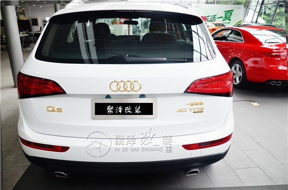 豪而不土  奧迪Q5大氣非凡 黃金渡裝飾立顯豪氣