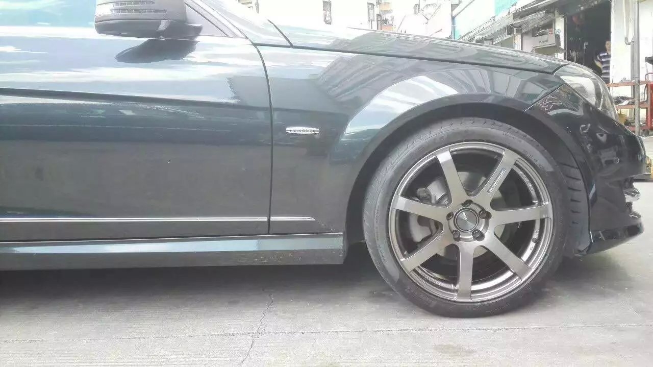 ENKEI 已裝車(chē)，不錯(cuò)！