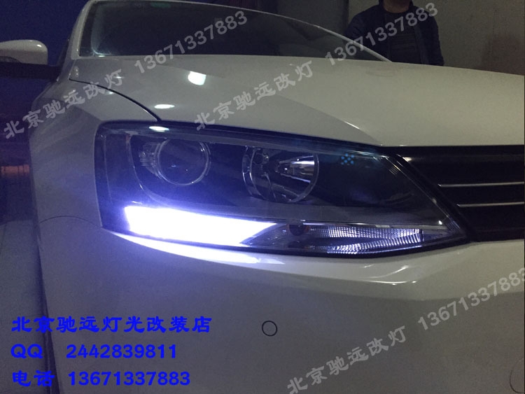 新速騰車燈  車燈增亮 奧迪Q5小糸透鏡 氙氣燈