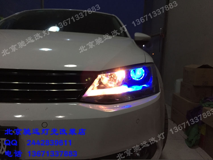 新速騰車燈  車燈增亮 奧迪Q5小糸透鏡 氙氣燈