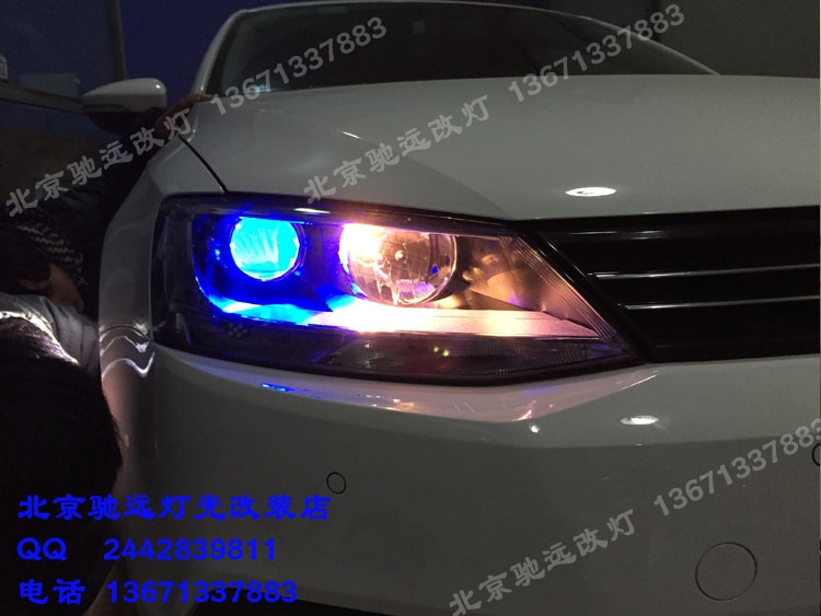 新速騰車燈  車燈增亮 奧迪Q5小糸透鏡 氙氣燈