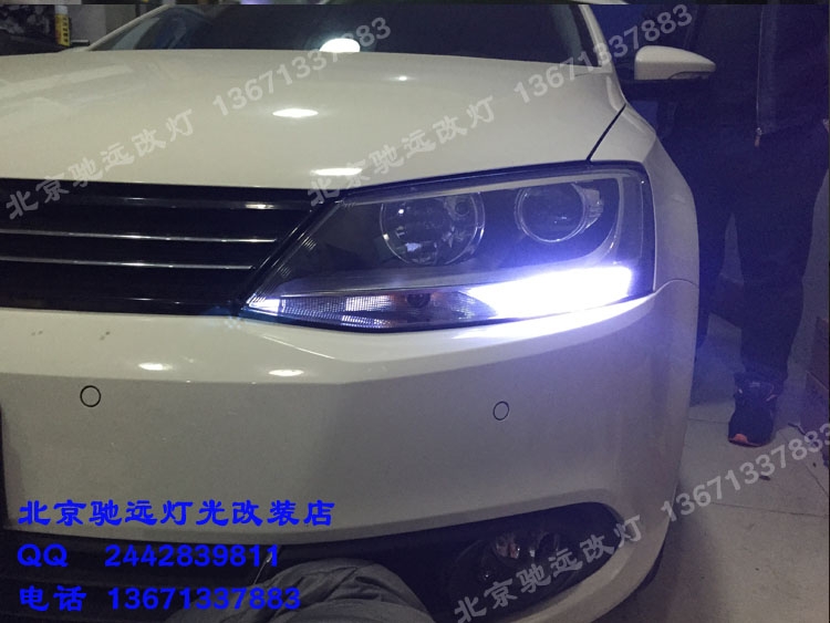 新速騰車燈  車燈增亮 奧迪Q5小糸透鏡 氙氣燈