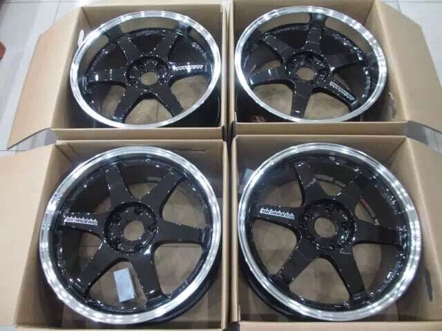 日本正品RAYS TE37TTA 18寸 120罕見寶馬數(shù)據(jù)