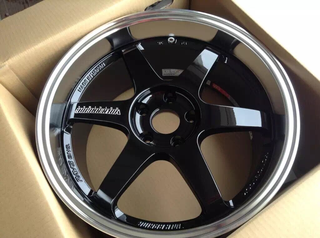 日本正品RAYS TE37TTA 18寸 120罕見寶馬數(shù)據(jù)