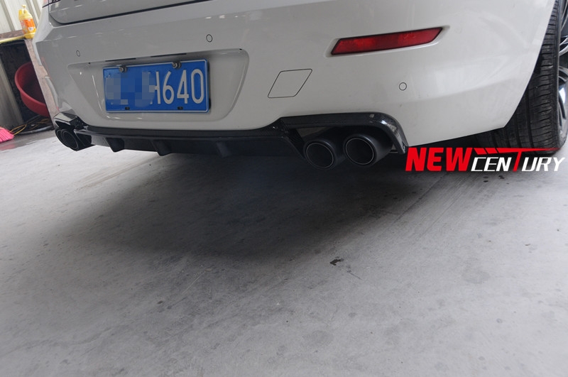 寶馬新款6系改裝碳纖維后唇BMW640改裝包圍套件碳纖維后唇