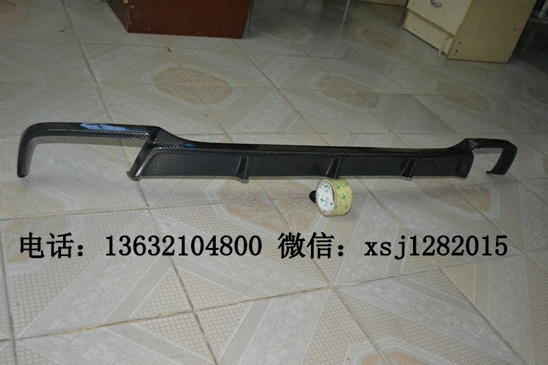 寶馬新款6系改裝碳纖維后唇BMW640改裝包圍套件碳纖維后唇