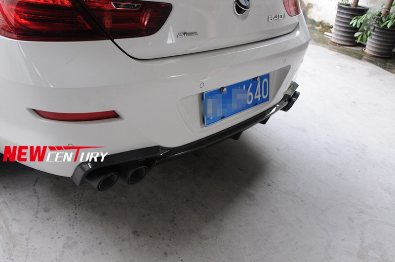 寶馬新款6系改裝碳纖維后唇BMW640改裝包圍套件碳纖維后唇