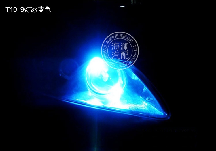 熱賣帶透鏡T10示寬燈牌照燈LED閱讀燈耐高溫質(zhì)保一年超亮通用小燈