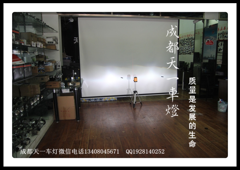 成都新飛度改燈|成都飛度車(chē)燈改裝氙氣燈雙光透鏡日行燈