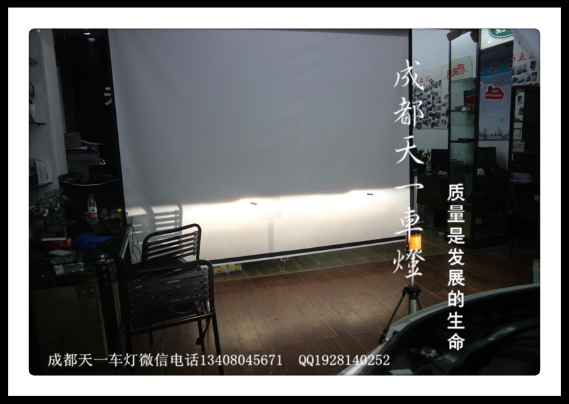 成都寶馬X1改燈|成都寶馬X1改裝高配天使眼LED日行燈燈眉