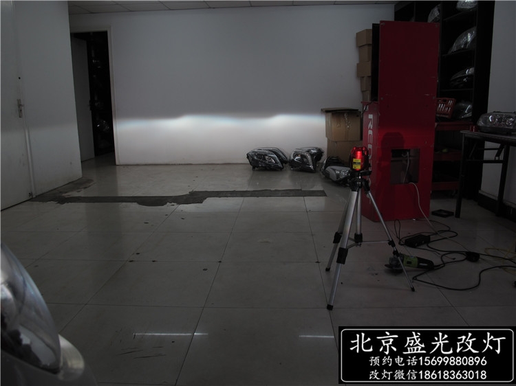 新途觀改海拉5雙光透鏡 歐司朗氙氣大燈 新途觀改氙燈