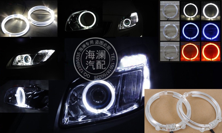 海瀾熱銷LED寶馬光導(dǎo)天使眼超亮導(dǎo)光條天使眼聚光 可作日間行車燈